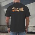 Teacher Thanksgiving Women Autumn Fall Halloween Pumpkin Tee Men's Back Print T-Shirt, gift for family, gift for coworker Teacher Thanksgiving Women Autumn Fall Halloween Pumpkin Tee Men's Back Print T-Shirt, gift for family, gift for coworker