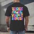 Teacher Of The Visually Impaired Blindness Awareness Men's Back Print T-Shirt, gift for family, gift for coworker Teacher Of The Visually Impaired Blindness Awareness Men's Back Print T-Shirt, gift for family, gift for coworker