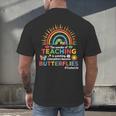 Teacher The Wonder Of Teaching Is Watching Caterpillar Men's Back Print T-Shirt, gift for family, gift for coworker