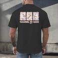 Teaching Is My Boos Teacher Ghost Halloween Women Girls Men's Back Print T-Shirt, gift for family, gift for coworker Teaching Is My Boos Teacher Ghost Halloween Women Girls Men's Back Print T-Shirt, gift for family, gift for coworker