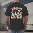 Teaching Future Leaders Teacher Back To School Cute Goose Men's Back Print T-Shirt, gift for family, gift for coworker Teaching Future Leaders Teacher Back To School Cute Goose Men's Back Print T-Shirt, gift for family, gift for coworker