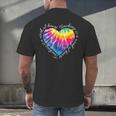 Teaching Is a Work Of Heart Tie Dye Hippie For Teacher For Men Women Girls Kids Men's Back Print T-Shirt, gift for family, gift for coworker Teaching Is a Work Of Heart Tie Dye Hippie For Teacher For Men Women Girls Kids Men's Back Print T-Shirt, gift for family, gift for coworker