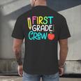 Team 1st Grade Crew Back To School 1st Grade Teacher Kids Men's Back Print T-Shirt, gift for family, gift for coworker
