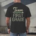 Team First Grade Camo 1st Grade Teacher Camouflage Men's Back Print T-Shirt, gift for family, gift for coworker Team First Grade Camo 1st Grade Teacher Camouflage Men's Back Print T-Shirt, gift for family, gift for coworker