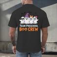 Team Preschool Boo Crew Halloween Teacher Student Costume Men's Back Print T-Shirt, gift for family, gift for coworker Team Preschool Boo Crew Halloween Teacher Student Costume Men's Back Print T-Shirt, gift for family, gift for coworker