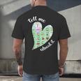 Tell Me About It Speech Pathology Aac Sped Teacher Men's Back Print T-Shirt, gift for family, gift for coworker