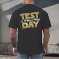 Test Day Testing May The Skills Be With You School Teacher Men's Back Print T-Shirt, gift for family, gift for coworker Test Day Testing May The Skills Be With You School Teacher Men's Back Print T-Shirt, gift for family, gift for coworker