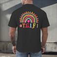 TGIF Teacher Appreciation Alphabet Thank God It's Friday For Men Women Girls Kids Men's Back Print T-Shirt, gift for family, gift for coworker