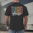 Third Grade Girls Boys Teacher Team 3rd Grade Squad Men's Back Print T-Shirt, gift for family, gift for coworker