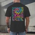 Tie Dye 2nd Grade Typography Team Second Grade Teacher Men's Back Print T-Shirt, gift for family, gift for coworker Tie Dye 2nd Grade Typography Team Second Grade Teacher Men's Back Print T-Shirt, gift for family, gift for coworker