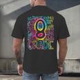 Tie Dye 8th Grade Typography Team Eighth Grade Teacher Men's Back Print T-Shirt, gift for family, gift for coworker