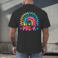 Tie Dye Prek Teacher Rainbow Preschool Back To School Girl Men's Back Print T-Shirt, gift for family, gift for coworker Tie Dye Prek Teacher Rainbow Preschool Back To School Girl Men's Back Print T-Shirt, gift for family, gift for coworker