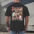Tis The Season For Inclusion Christmas Sped Teacher Men's Back Print T-Shirt, gift for family, gift for coworker