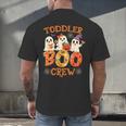 Toddler Boo Crew Halloween Costume For Teacher Kids Men's Back Print T-Shirt, gift for family, gift for coworker