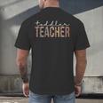 Toddler Teacher Leopard Appreciation For Women For Work Men's Back Print T-Shirt, gift for family, gift for coworker Toddler Teacher Leopard Appreciation For Women For Work Men's Back Print T-Shirt, gift for family, gift for coworker