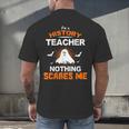 History Teacher School Shirt Halloween Educator Men Women Kids Men's Back Print T-Shirt, gift for family, gift for coworker