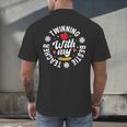 Twin Day Teacher Twinning With My Bestie Matching For Men Women Men's Back Print T-Shirt, gift for family, gift for coworker Twin Day Teacher Twinning With My Bestie Matching For Men Women Men's Back Print T-Shirt, gift for family, gift for coworker