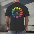 Unique For Artists By ADS Color Wheel Educational Art Teacher Dog Themed Artist Small Men's Back Print T-Shirt, gift for family, gift for coworker Unique For Artists By ADS Color Wheel Educational Art Teacher Dog Themed Artist Small Men's Back Print T-Shirt, gift for family, gift for coworker