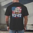 US History Teacher Boston Spilling The Tea Since 1773 Men's Back Print T-Shirt, gift for family, gift for coworker US History Teacher Boston Spilling The Tea Since 1773 Men's Back Print T-Shirt, gift for family, gift for coworker