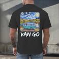 Van Go Retro Vanlife Art Teacher Men's Back Print T-Shirt, gift for family, gift for coworker