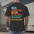 Vintage Bruh We Back No Cap Bruh We'Re Back Student Teacher Men's Back Print T-Shirt, gift for family, gift for coworker