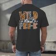 Wild About Pre-K Teacher Student First Day Of Kindergarten Men's Back Print T-Shirt, gift for family, gift for coworker