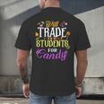 Will Trade Students For Candy Teacher Cute Halloween Costume Men's Back Print T-Shirt, gift for family, gift for coworker