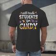 Will Trade Students For Candy Teacher Halloween Costume Tee Men's Back Print T-Shirt, gift for family, gift for coworker Will Trade Students For Candy Teacher Halloween Costume Tee Men's Back Print T-Shirt, gift for family, gift for coworker