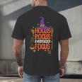 Witchy Halloween Hocus Pocus Everybody Focus Teacher Pumpkin Men's Back Print T-Shirt, gift for family, gift for coworker Witchy Halloween Hocus Pocus Everybody Focus Teacher Pumpkin Men's Back Print T-Shirt, gift for family, gift for coworker