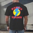 Wonder Teacher Teacher Halloween Tshirt Men's Back Print T-Shirt, gift for family, gift for coworker Wonder Teacher Teacher Halloween Tshirt Men's Back Print T-Shirt, gift for family, gift for coworker
