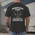 Working On My Quads Algebra Math Gym Teacher Men's Back Print T-Shirt, gift for family, gift for coworker Working On My Quads Algebra Math Gym Teacher Men's Back Print T-Shirt, gift for family, gift for coworker