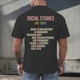 World History Classroom Social Studies History Teacher Men's Back Print T-Shirt, gift for family, gift for coworker World History Classroom Social Studies History Teacher Men's Back Print T-Shirt, gift for family, gift for coworker