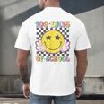 100th Day Of School Teacher Kids 100 Days Of School Men's Back Print T-Shirt, gift for family, gift for coworker
