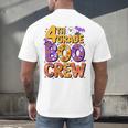 4th Grade Boo Crew Ghost Halloween Teacher Costume Men's Back Print T-Shirt, gift for family, gift for coworker 4th Grade Boo Crew Ghost Halloween Teacher Costume Men's Back Print T-Shirt, gift for family, gift for coworker