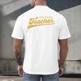4th Grade Teacher Cute Vintage Graphic Fourth Grade Teacher Men's Back Print T-Shirt, gift for family, gift for coworker 4th Grade Teacher Cute Vintage Graphic Fourth Grade Teacher Men's Back Print T-Shirt, gift for family, gift for coworker