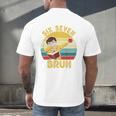 67 Meme Six Seven Bruh Retro Dabbing Teacher School Men's Back Print T-Shirt, gift for family, gift for coworker