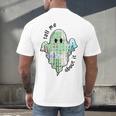 AAC Ghost Tell Me About It Speech Pathology AAC Sped Teacher Men's Back Print T-Shirt, gift for family, gift for coworker AAC Ghost Tell Me About It Speech Pathology AAC Sped Teacher Men's Back Print T-Shirt, gift for family, gift for coworker