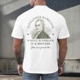 Alexander Hamilton Wrote 51 Essays In 6 Months Teacher Quote Men's Back Print T-Shirt, gift for family, gift for coworker