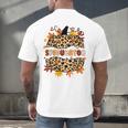 Autumn Fall SPED ED Teacher Thankful Grateful Pumpkin Retro Men's Back Print T-Shirt, gift for family, gift for coworker Autumn Fall SPED ED Teacher Thankful Grateful Pumpkin Retro Men's Back Print T-Shirt, gift for family, gift for coworker