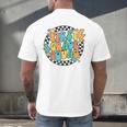 Back To School Groovy Teacher 1st First Grade Crew Squad Men's Back Print T-Shirt, gift for family, gift for coworker Back To School Groovy Teacher 1st First Grade Crew Squad Men's Back Print T-Shirt, gift for family, gift for coworker