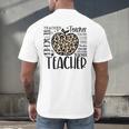 Back To School Teacher Life Apple Leopard Teacher Women Men's Back Print T-Shirt, gift for family, gift for coworker Back To School Teacher Life Apple Leopard Teacher Women Men's Back Print T-Shirt, gift for family, gift for coworker