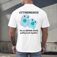 Biology T Shirts Science Biology Teacher Idea Men's Back Print T-Shirt, gift for family, gift for coworker