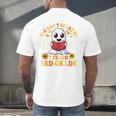 You Cant Scare Me I Teach 3rd Grade Teacher Halloween Men's Back Print T-Shirt, gift for family, gift for coworker
