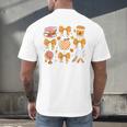 Coquette Bow Teacher Thanksgiving Fall Autumn Girls Women Men's Back Print T-Shirt, gift for family, gift for coworker Coquette Bow Teacher Thanksgiving Fall Autumn Girls Women Men's Back Print T-Shirt, gift for family, gift for coworker