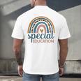 Cute Special Education Leopard Print SPED Teacher Idea Men's Back Print T-Shirt, gift for family, gift for coworker Cute Special Education Leopard Print SPED Teacher Idea Men's Back Print T-Shirt, gift for family, gift for coworker