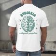 Dyslexia A Different Perspective Dyslexia Specialist Teacher Men's Back Print T-Shirt, gift for family, gift for coworker Dyslexia A Different Perspective Dyslexia Specialist Teacher Men's Back Print T-Shirt, gift for family, gift for coworker