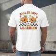 Fall In Love With Learning Teacher Student Autumn Pumpkin Men's Back Print T-Shirt, gift for family, gift for coworker Fall In Love With Learning Teacher Student Autumn Pumpkin Men's Back Print T-Shirt, gift for family, gift for coworker