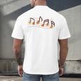Fall Music Teacher Halloween Pumpkin Music Note Fall Teacher Men's Back Print T-Shirt, gift for family, gift for coworker Fall Music Teacher Halloween Pumpkin Music Note Fall Teacher Men's Back Print T-Shirt, gift for family, gift for coworker