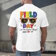 Field Day 2025 Let The Games Begin Kids Boys Girls Teachers Men's Back Print T-Shirt, gift for family, gift for coworker Field Day 2025 Let The Games Begin Kids Boys Girls Teachers Men's Back Print T-Shirt, gift for family, gift for coworker
