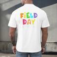 Field Day Green Team For Teacher Kids Field Day Games Men's Back Print T-Shirt, gift for family, gift for coworker Field Day Green Team For Teacher Kids Field Day Games Men's Back Print T-Shirt, gift for family, gift for coworker